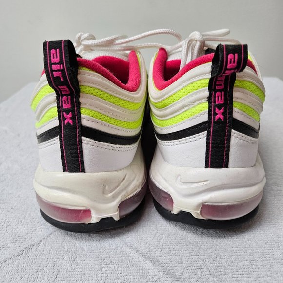 Nike Air Max 97  size 12 White Black Volt Rush C19871-100 - Picture 4 of 5
